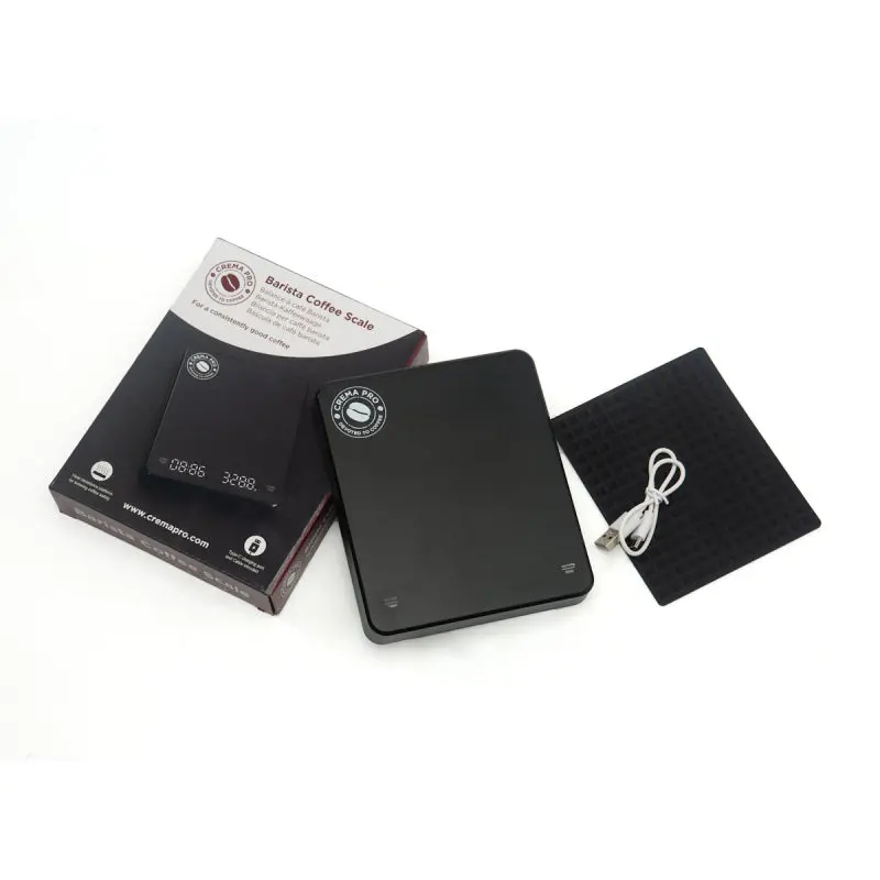 Crema Pro Barista-Grade Coffee Scale With Timer 1