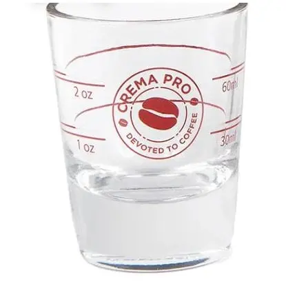 Crema Pro Espresso Shot Glass – Heat-Resistant & Calibrated 1