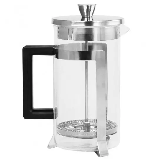Cristel Arabica Glass French Press Coffee Maker – 8-Cup (1 L) 1