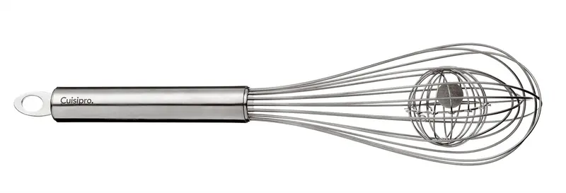 Cuisipro Dual-Function Whisk With Ball Tip – 30 Cm Stainless Steel 1
