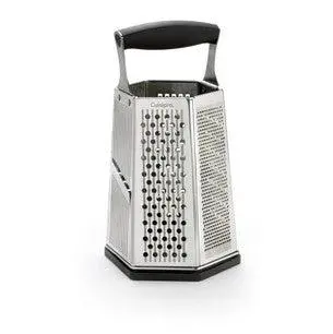 Cuisipro Six-Sided Tower Grater – Space-Saving Multi-Grate Utility Tool 1