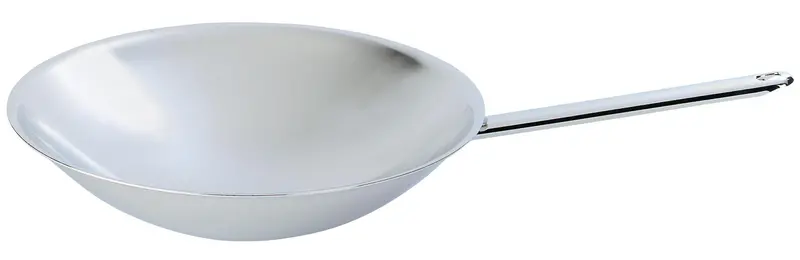 Demeyere Apollo 7 Round-Bottom Wok – 36 Cm Diameter 1