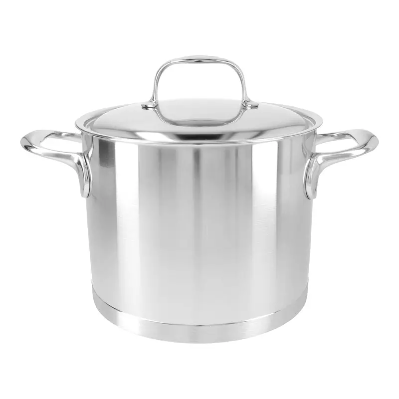 Demeyere Atlantis 7 Collection 5-Liter Stainless Steel Stock Pot – 18/10 Premium Grade 1