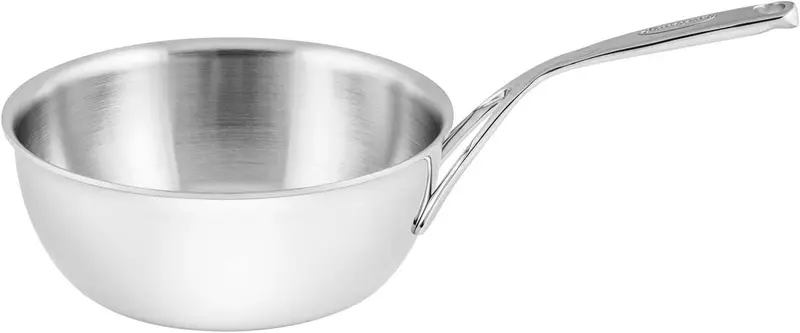 Demeyere Atlantis 7 Stainless Steel Conical Sauté Pan – 24 Cm, 3.25 L 1
