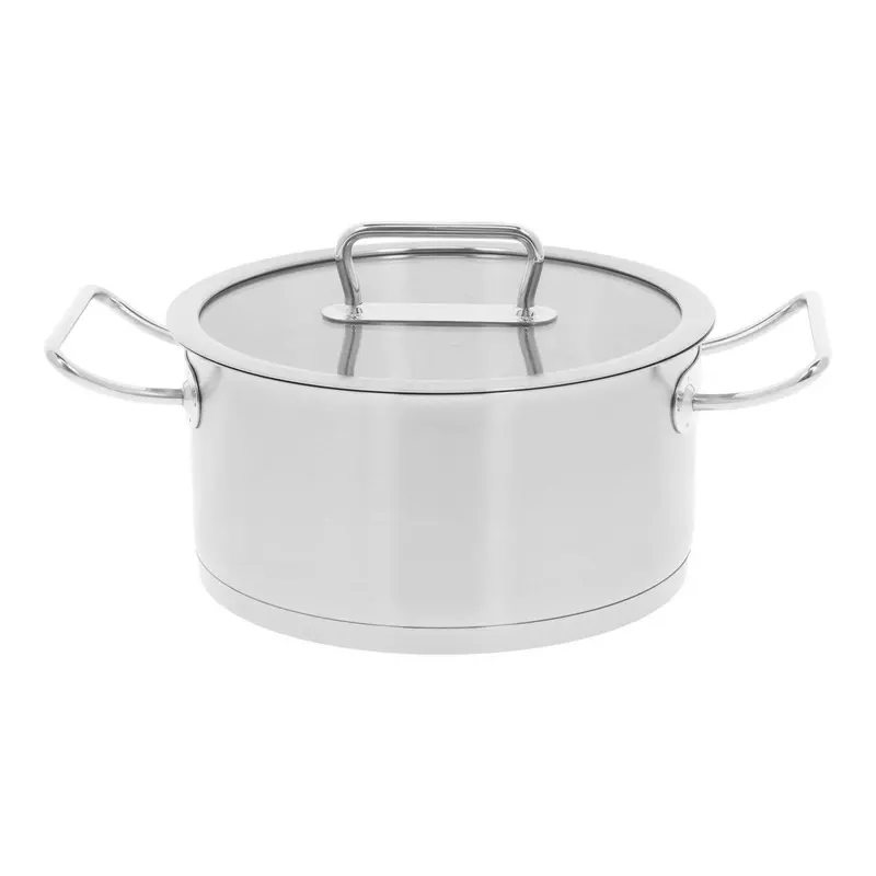 Demeyere Diverto 3 16 Cm Compact Cookpot With Glass Cover (1.5 L) 1