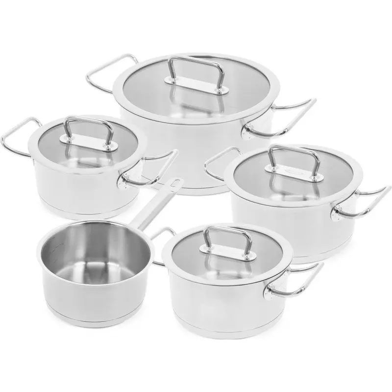 Demeyere Diverto 3-Piece Stainless Steel Cookware Set (5 Items) 1