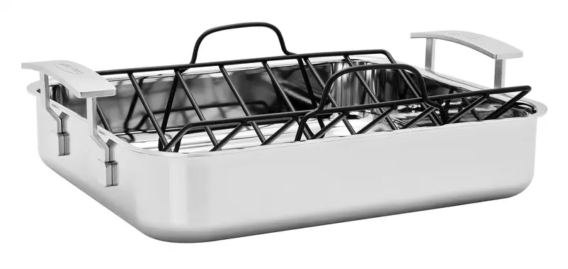 Demeyere Industry 5 Heavy-Duty Roasting Tray – 40 × 33.7 Cm 1