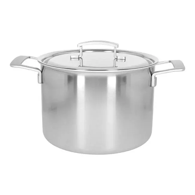 Demeyere Industry 5 Stainless Steel Dutch Oven – 8L Capacity 1
