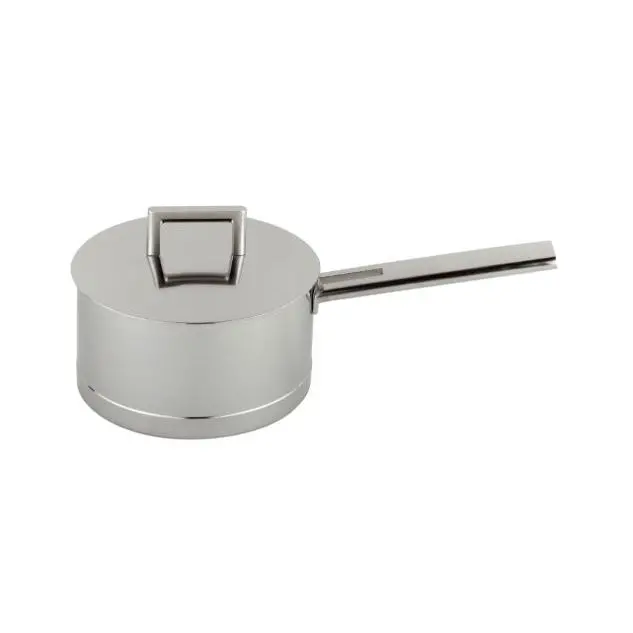 Demeyere John Pawson 18 Cm Double-Walled Steel Saucepan With Lid 1