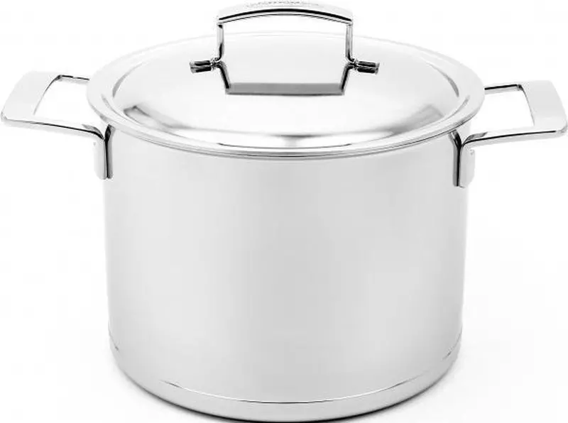 Demeyere Silver 7 20 Cm Stockpot With Double-Walled Lid – 5 L 1