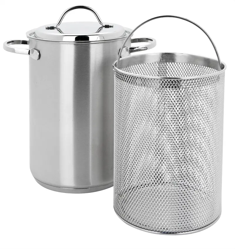 Demeyere Specialties Asparagus Steamer Pot – 16 Cm Diameter, 4.5 L Capacity With Lid 1