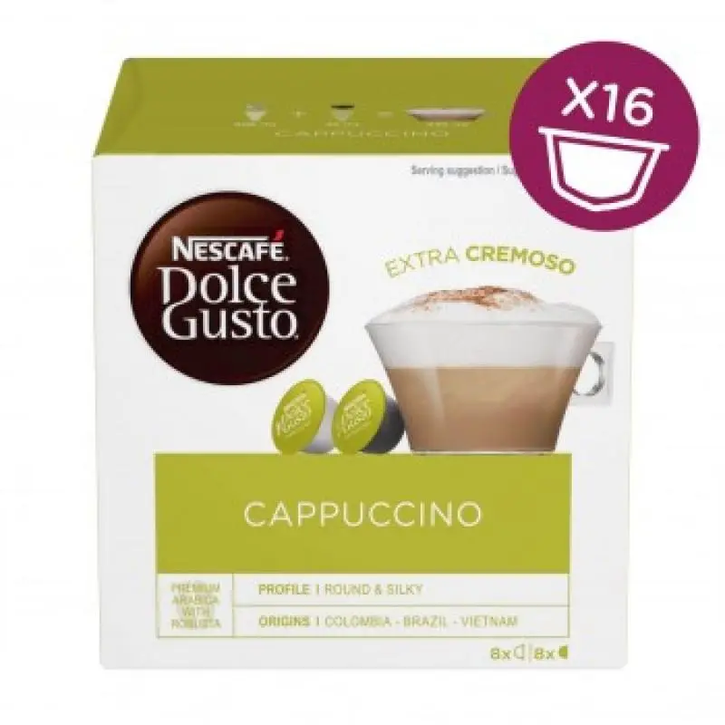 Dolce Gusto Cappuccino Capsule Pack – 16 Count 1