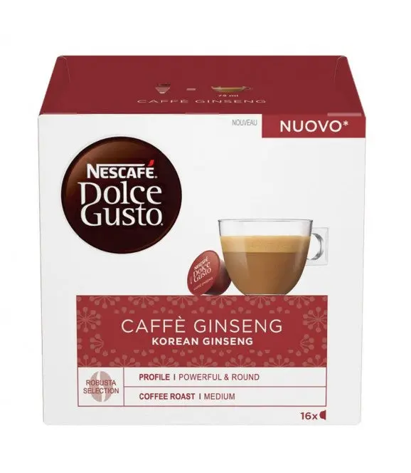 Dolce Gusto Ginseng Soluble Coffee Pods – 16-Pack 1