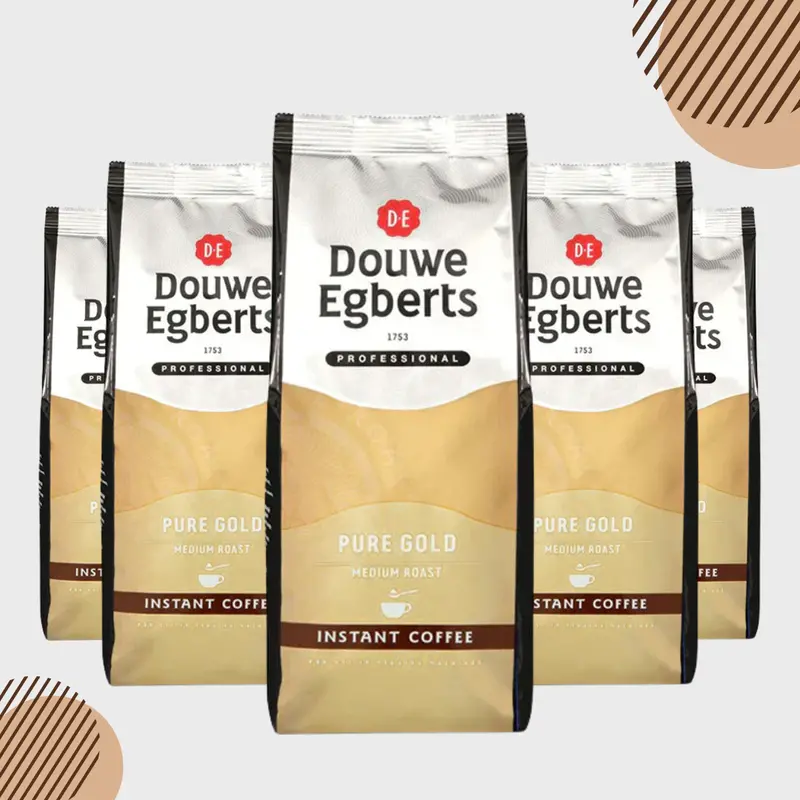 Douwe Egberts Pure Gold Freeze-Dried Instant Coffee – Premium Arabica Blend 1