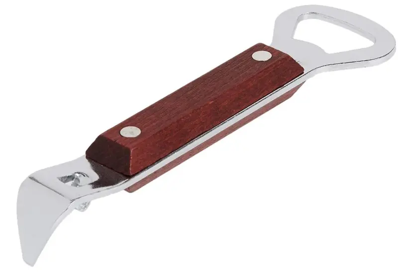 Dual-Function Can Punch & Bottle Opener – Compact Multi-Tool 1