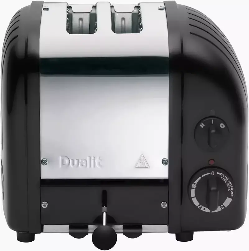 Dualit D27035 Newgen 2-Slot Toaster – Sleek Black Design 1