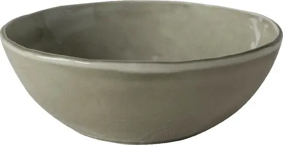 Dutch Rose Organic Olive Serving Bowl – 23 Cm Handmade Stoneware 1