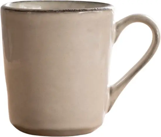 Dutch Rose Organic Stoneware Mug – Cream, 390Ml 1