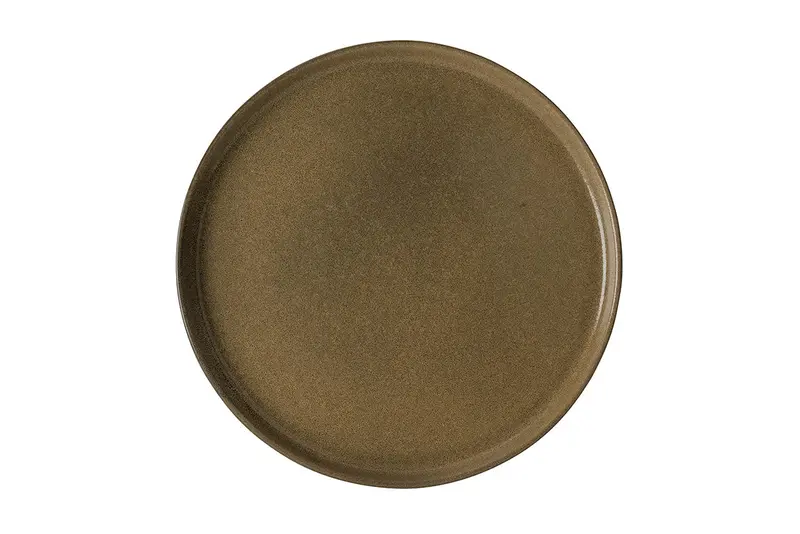 Dutch Rose Serenity 4-Piece Dinner Plate Set – 21 Cm, Camel Stoneware 1