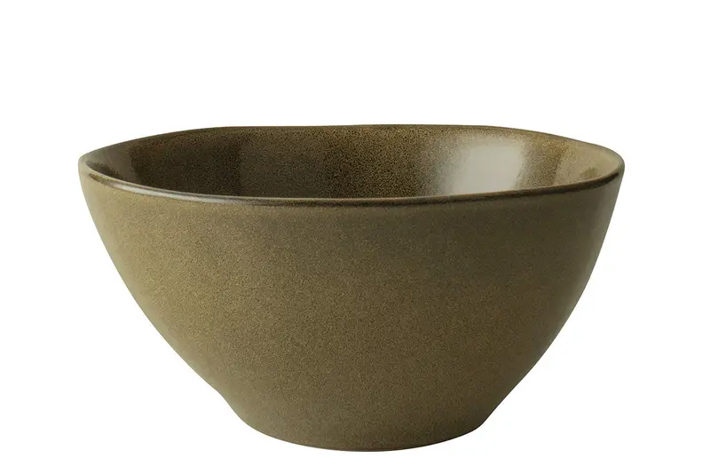 Dutch Rose Serenity 4-Piece Serving Bowl Set – 15 Cm, Camel Stoneware 1