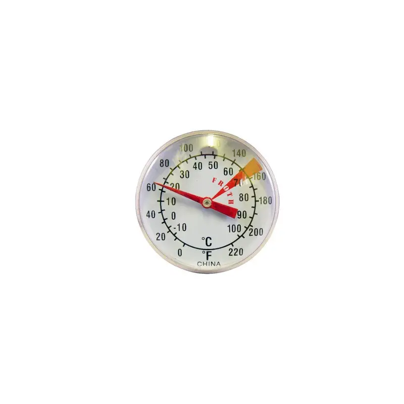Economy Dual-Dial Thermometer – Budget-Friendly Analog Gauge For Milk Frothing & Brewing 1