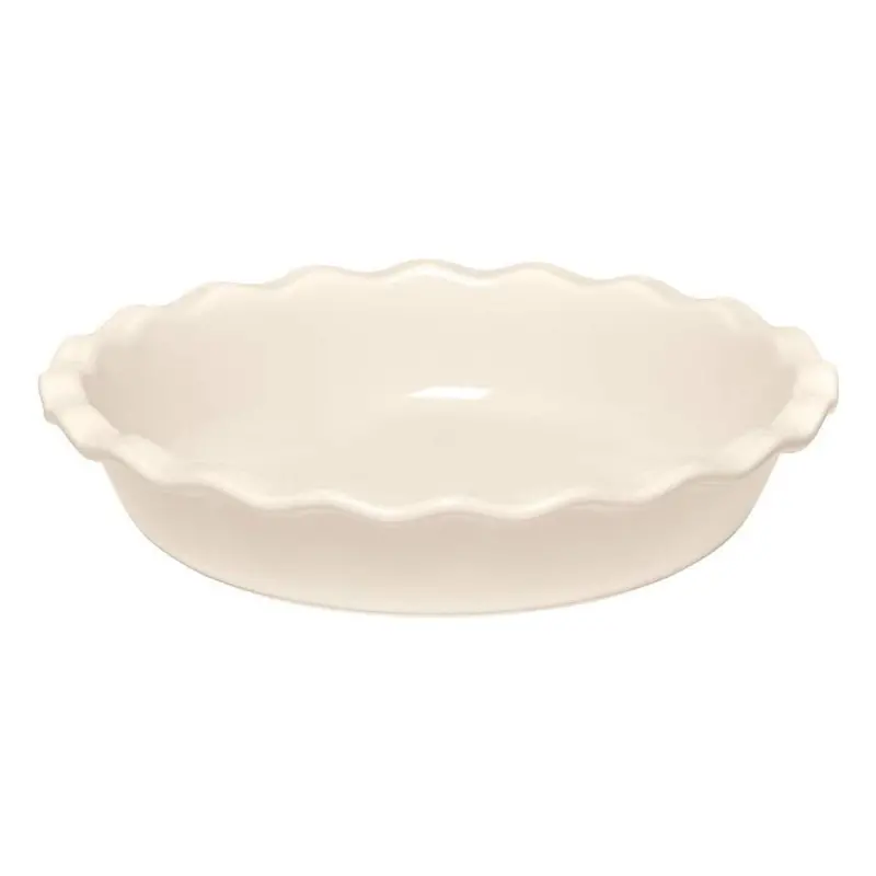 Emile Henry 26 Cm Pie Dish – Flame-To-Table Ceramic Baking Dish 1