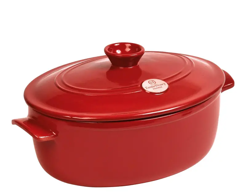 Emile Henry Flame Series Round Cocotte – Grand Cru, 39.5 Cm 1