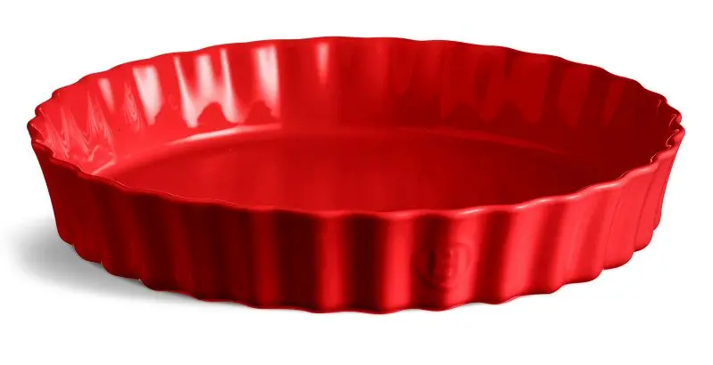 Emile Henry Grand Cru High-Edge Fluted Tart Pan – Ø32 Cm 1
