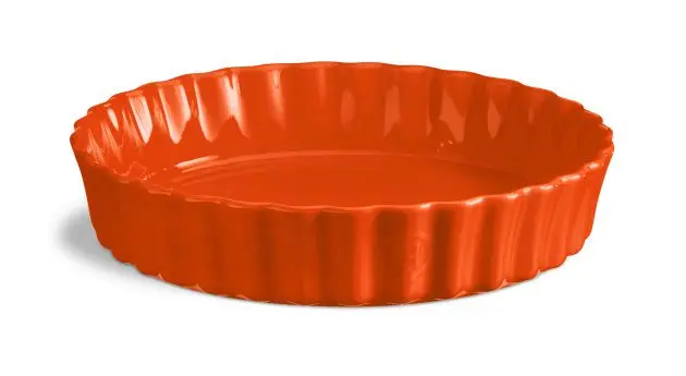 Emile Henry Toscane High-Edge Fluted Tart Pan – Ø29 Cm (2.0 L) 1