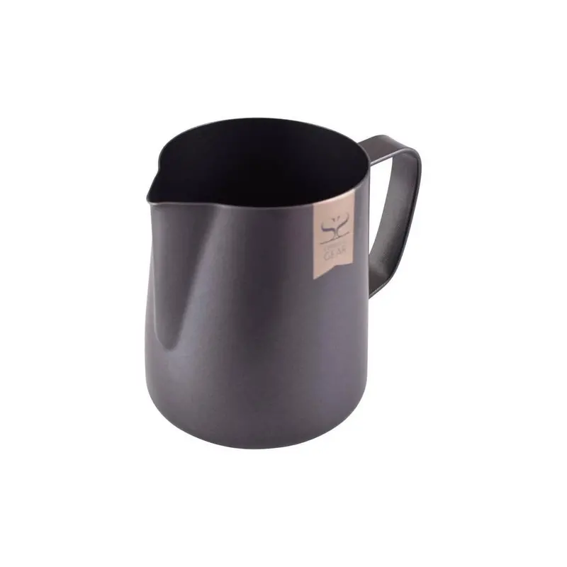 Espresso Gear 350 Ml Black Teflon-Coated Frothing Jug 1