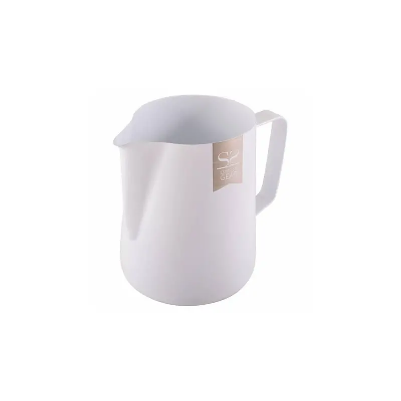 Espresso Gear 600 Ml White Teflon-Coated Frothing Jug 1