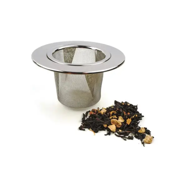 Extra-Wide Rim Stainless Steel Tea Infuser 1
