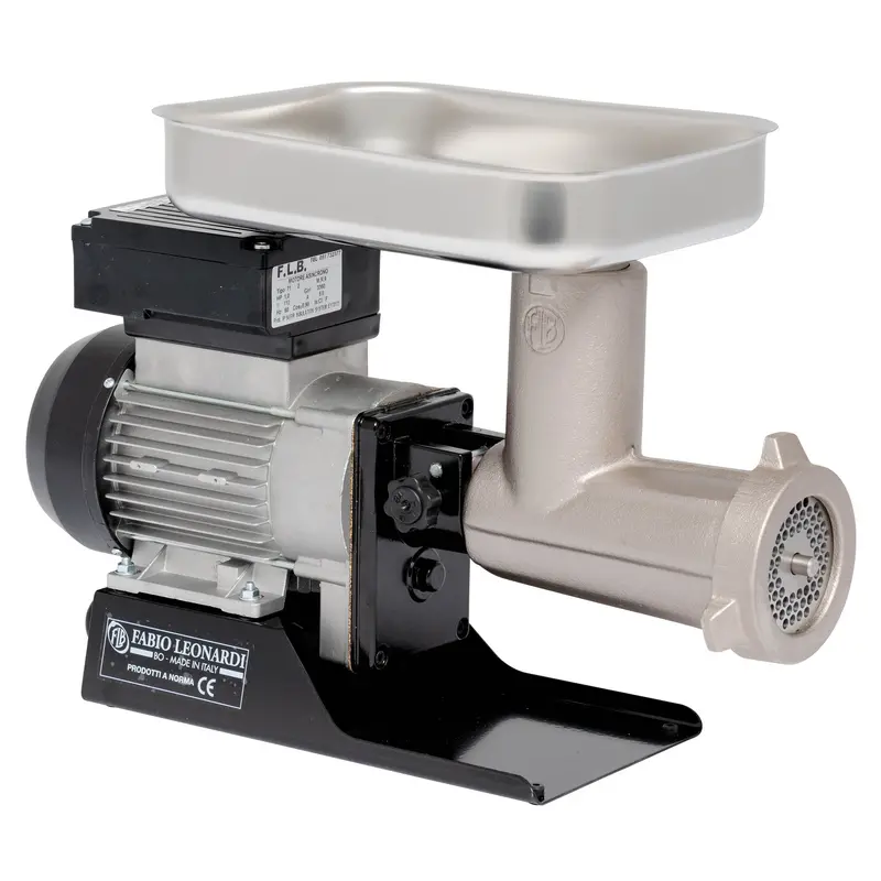 Fabio Leonardi Mr9/Tc22 Professional Electric Meat Grinder – 3/4 Hp, Italian-Crafted Sausage Stuffer 1