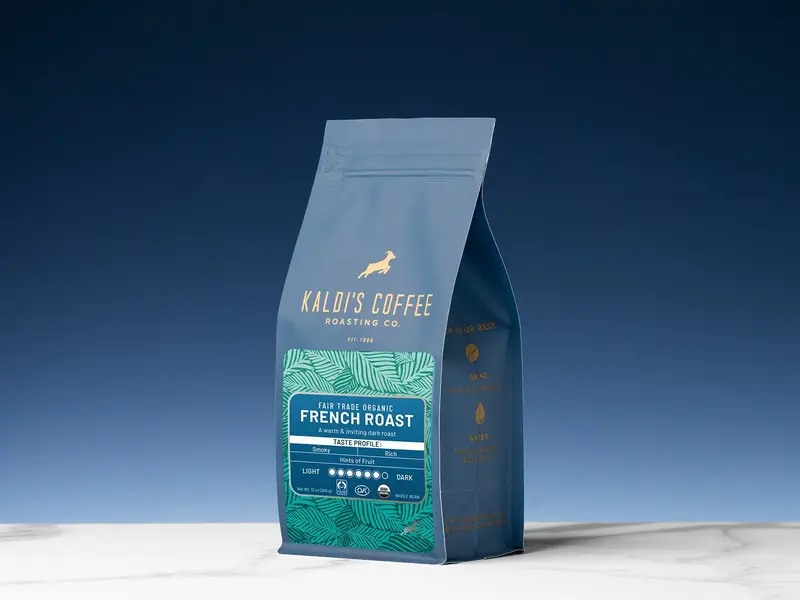 Fair Trade Organic Dark Roast French Style Coffee 1