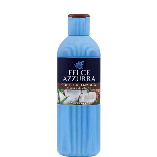 Felce Azzurra Coconut & Bamboo Body Wash (650 Ml) – Refreshing Tropical Formula 1