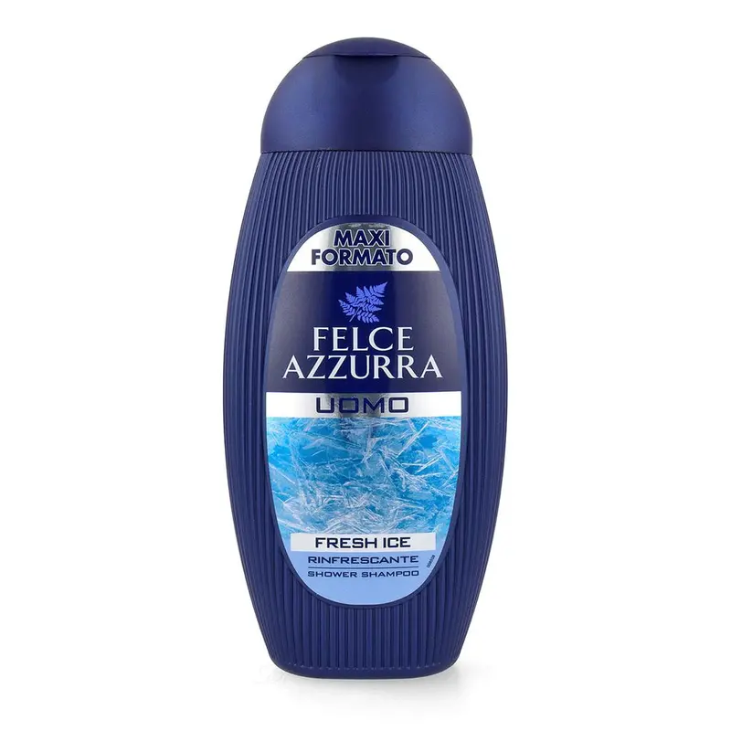 Felce Azzurra Uomo Fresh Ice Shower Shampoo – 400 Ml Cooling Cleanser 1