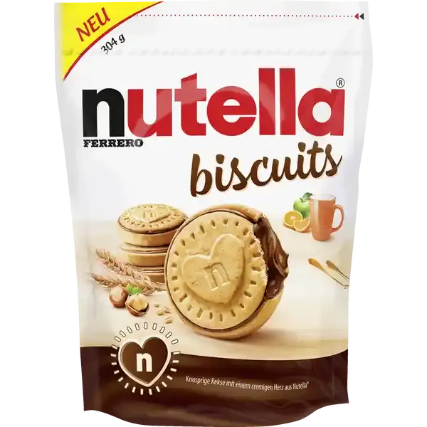 Ferrero Nutella Chocolate Sandwich Biscuits 1