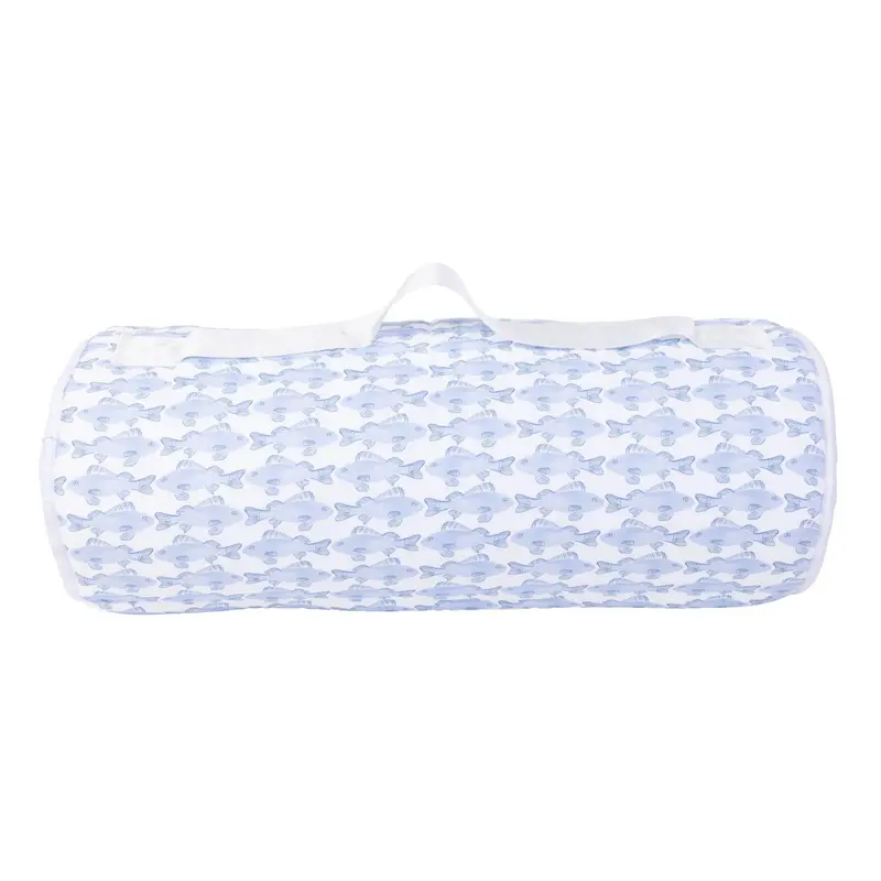 Fish-Print Nap Mat For Preschoolers 1