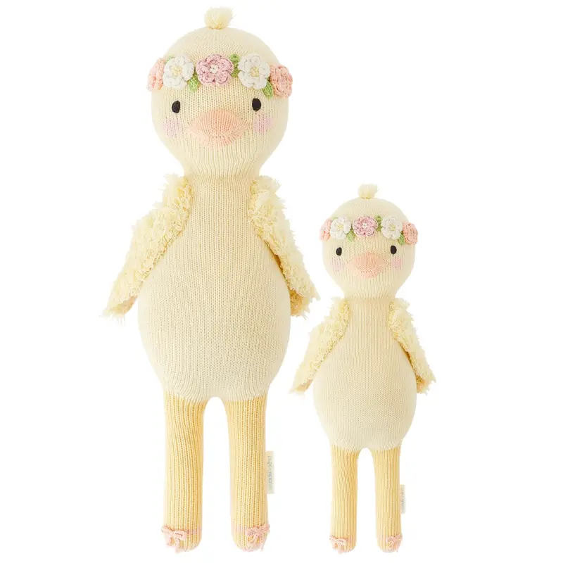 Flora The Duckling Plush – Mauve 1