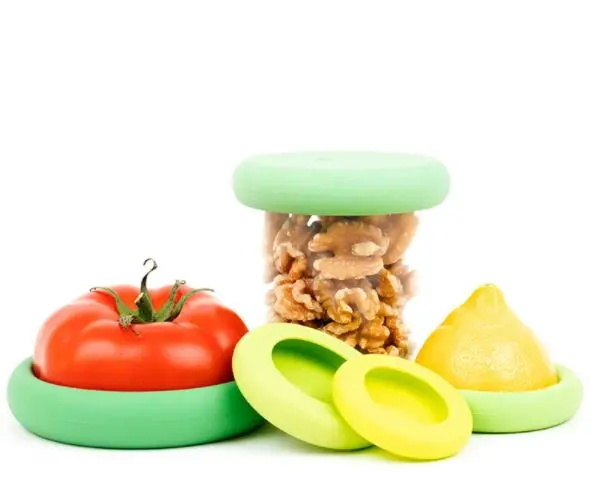 Food Huggers Reusable Silicone Food Storage Covers 2