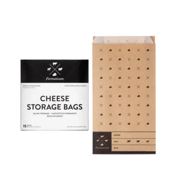 Formicatum Reusable Cheese Storage Bags – Set Of 15 1