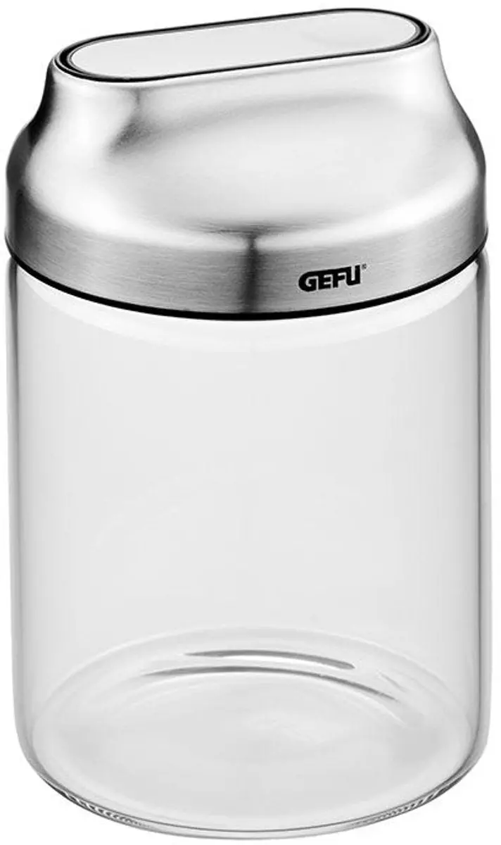 Gefu Kippo Glass Storage Jar With Stainless Steel Lid – 700 Ml (2 Or 4 Units) 1