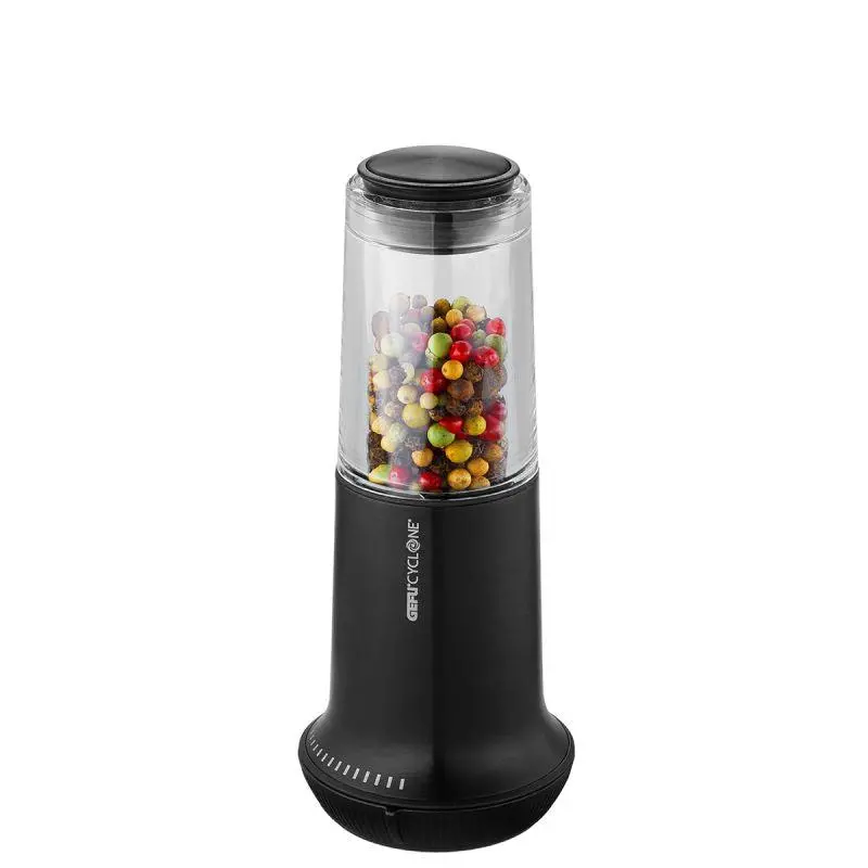 Gefu X-Plosion Pepper Or Salt Grinder – Black, Medium Size 1