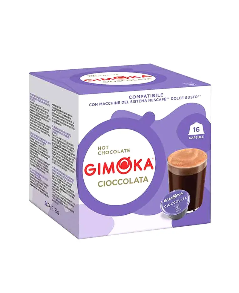 Gimoka Dolce Gusto Chocolate Capsules – 16-Piece Pack 1