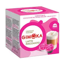 Gimoka Dolce Gusto Latte Macchiato Capsules – Pack Of 16 1