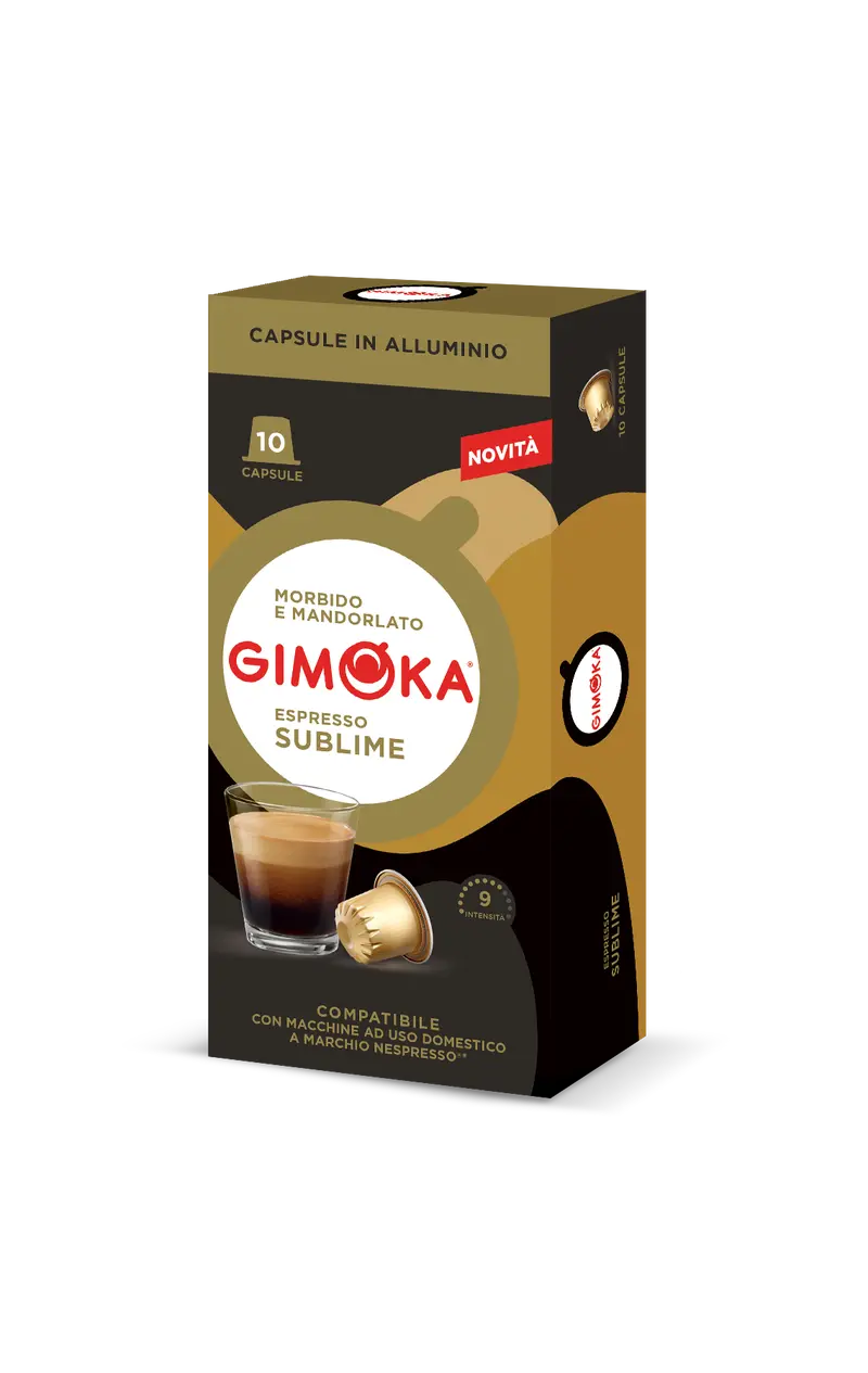 Gimoka Nespresso Sublime Aluminum Capsules – Pack Of 20 1