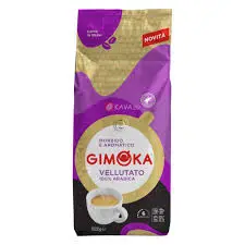 Gimoka Vellutato Rainforest Whole Bean Coffee – 1 Kg 1