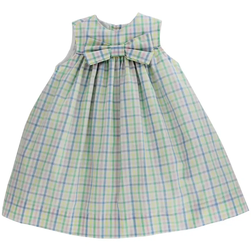 Girls Harlow Plaid Float Dress For Warm Weather 1