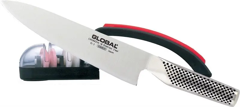 Global G-2220Br Two-Piece Chef’S Knife Set (G2 & 0220Br) 1