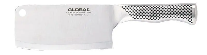 Global G12 Cleaver-Style Chopper – 16 Cm Heavy-Duty Utility Blade 1
